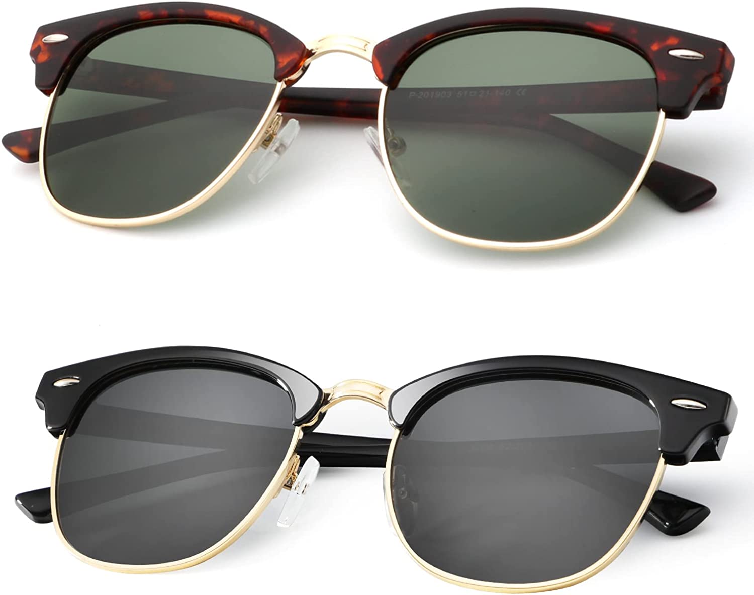 KALIYADI Sunglasses Men Polarized Sun glasses for Mens Womens Classic Matte  Black Frame UV Protection 3pack(Grey/Ice Blue/Silver) - Yahoo Shopping