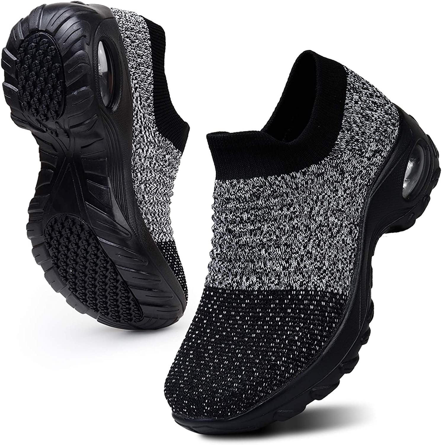 HKR Women's Walking Shoes Arch Support Comfort Light Weight Mesh Non ...