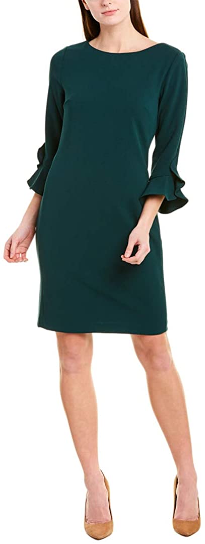 karl lagerfeld tulip sleeve sheath dress