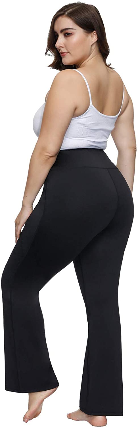 JOYSPELS Bootcut Yoga Pants for Women High Waisted Flare Pants Stretch  Workout Leggings with Pockets
