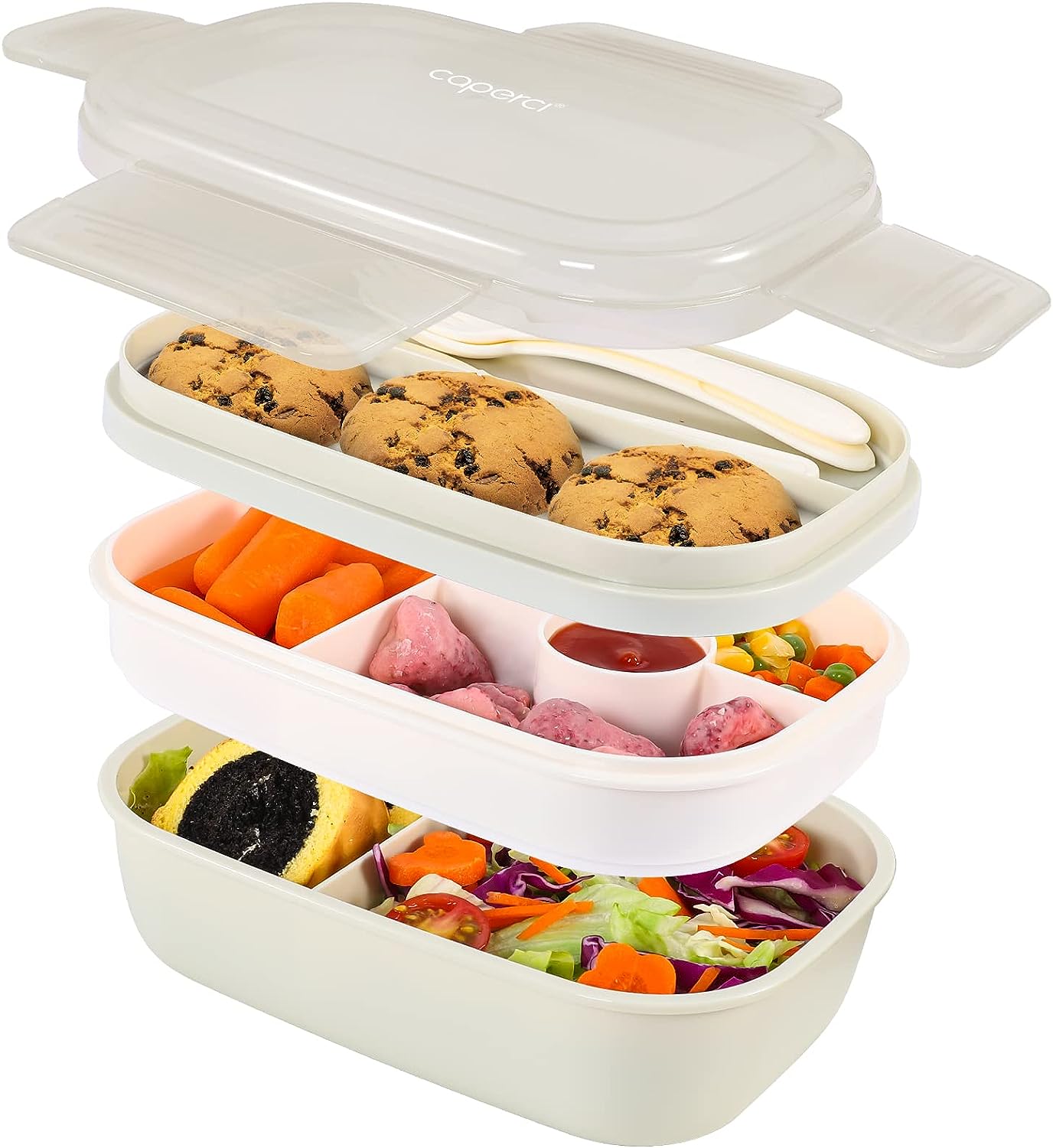 Caperci Bento Lunch Box for Kids