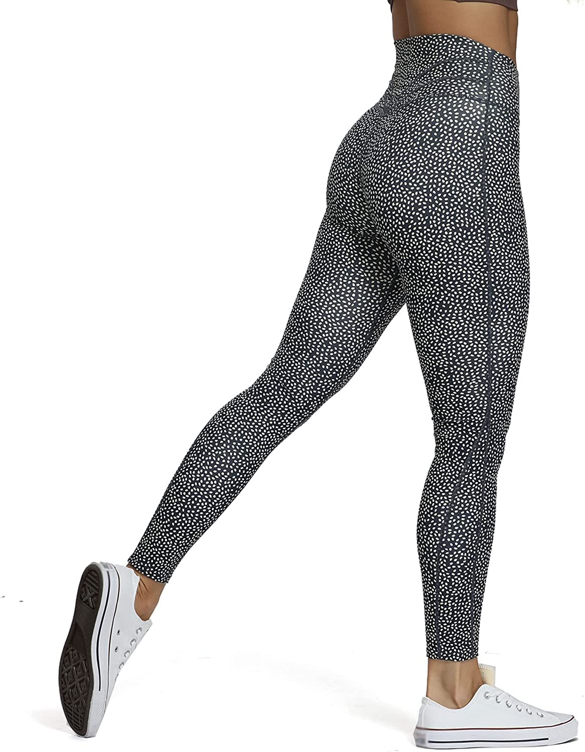 Aoxjox High Waisted Workout Leggings for Women Compression Tummy Control  Trinity