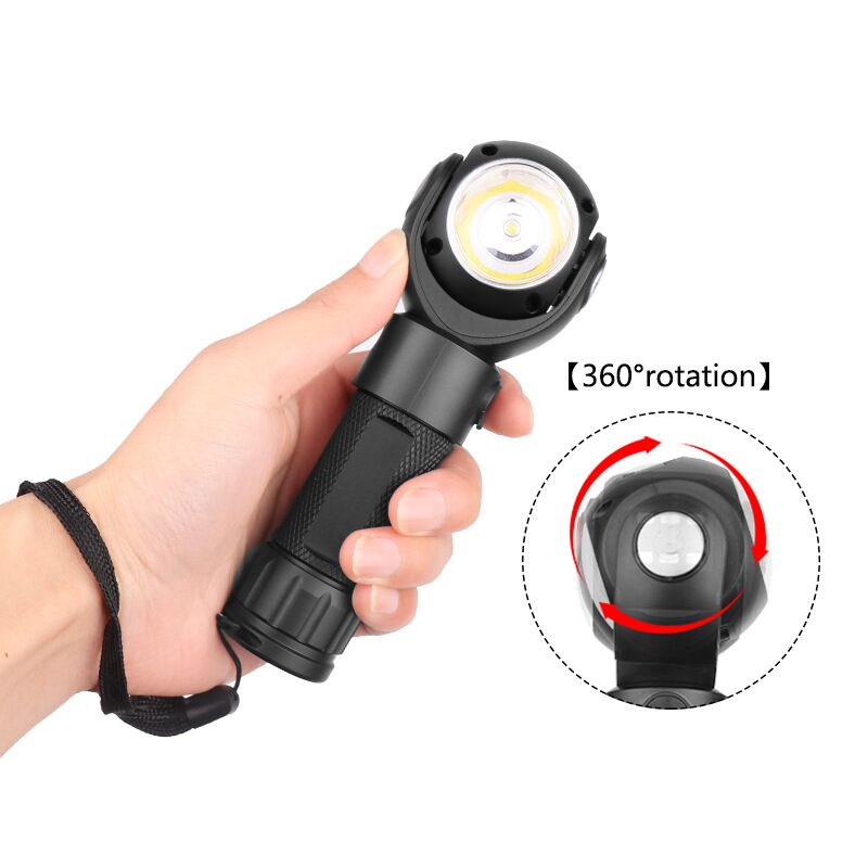 New Arrival 360°Rotating COB Work Light Mufti-functional Magnetic Tail COB Flashlight-1