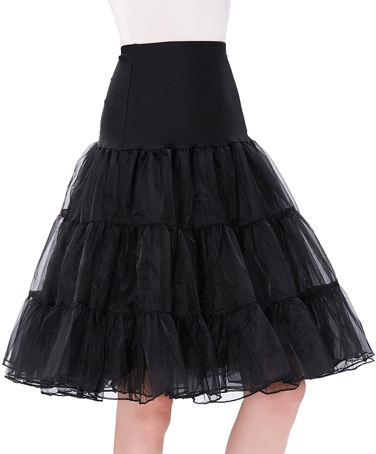 GRACE KARIN Women's 50s Petticoat Vintage Crinoline Underskirts