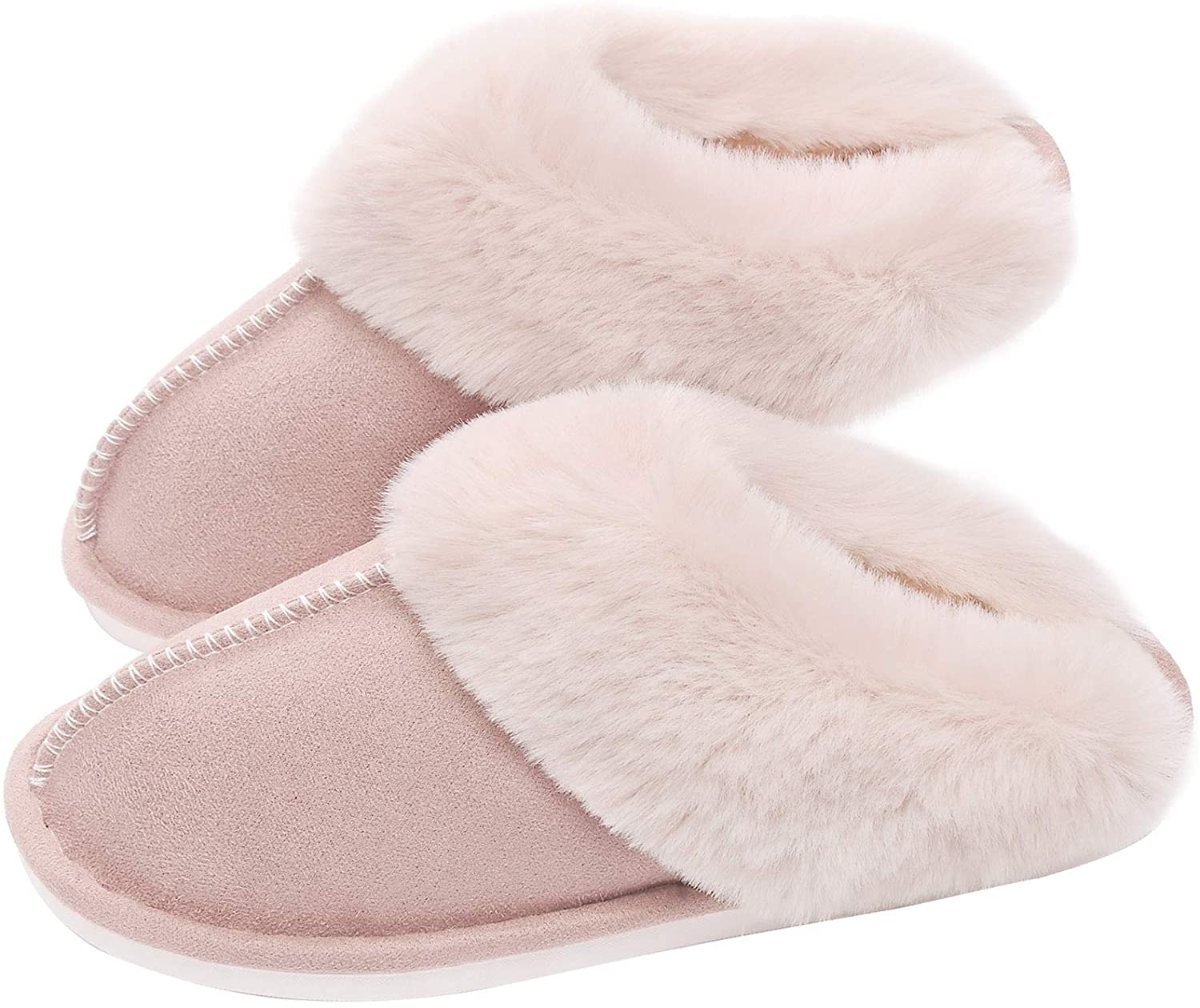 SOSUSHOE Womens Slippers Memory Foam Slippers Fluffy Slippers Warm Soft  House Slippers for Women Non-Slip Indoor Outdoor, Brown, 5.5-6 : :  Clothing, Shoes & Accessories