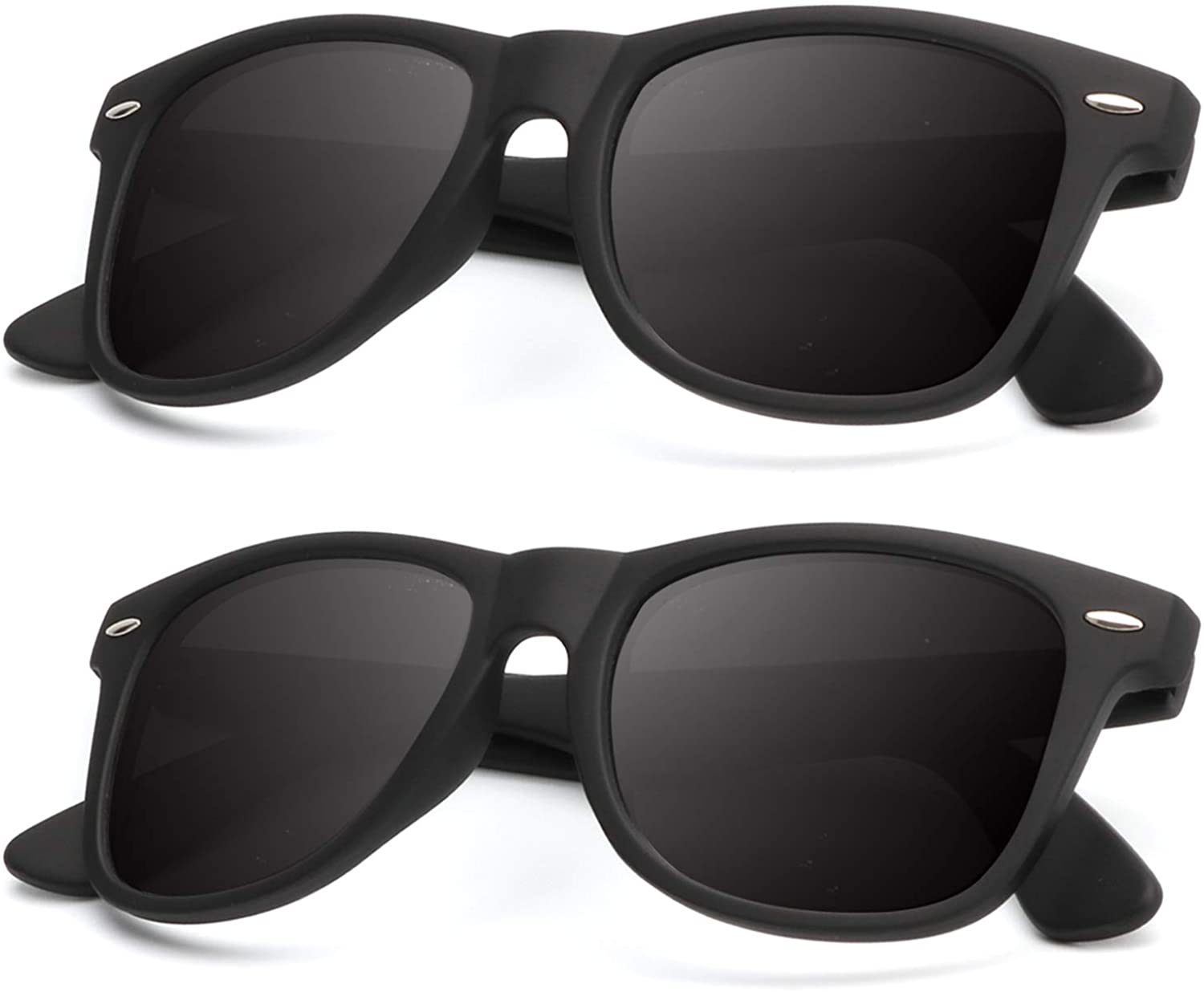  KALIYADI Polarized Sunglasses Men, Lightweight Mens Sunglasses  Polarized UV Protection Driving Fishing Golf (Black Clear/Black Blue/Black  Red) : Sports & Outdoors