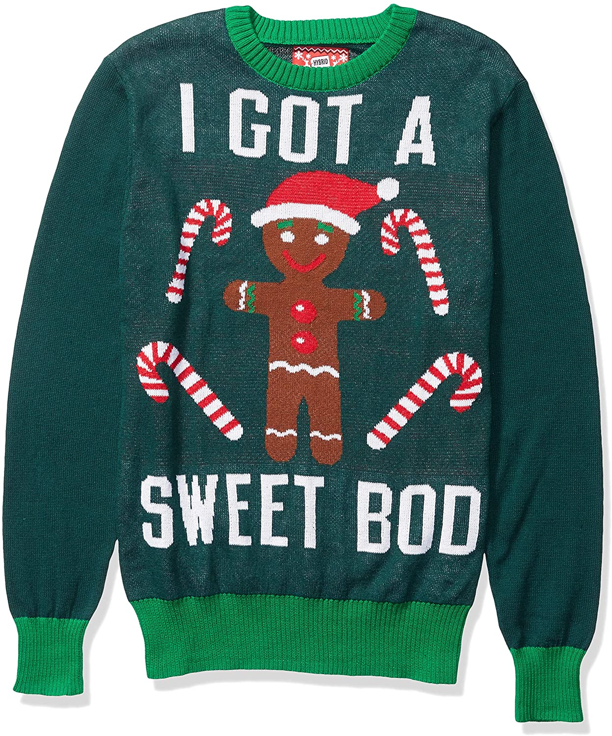 Hybrid Apparel Mens Ugly Christmas Sweater