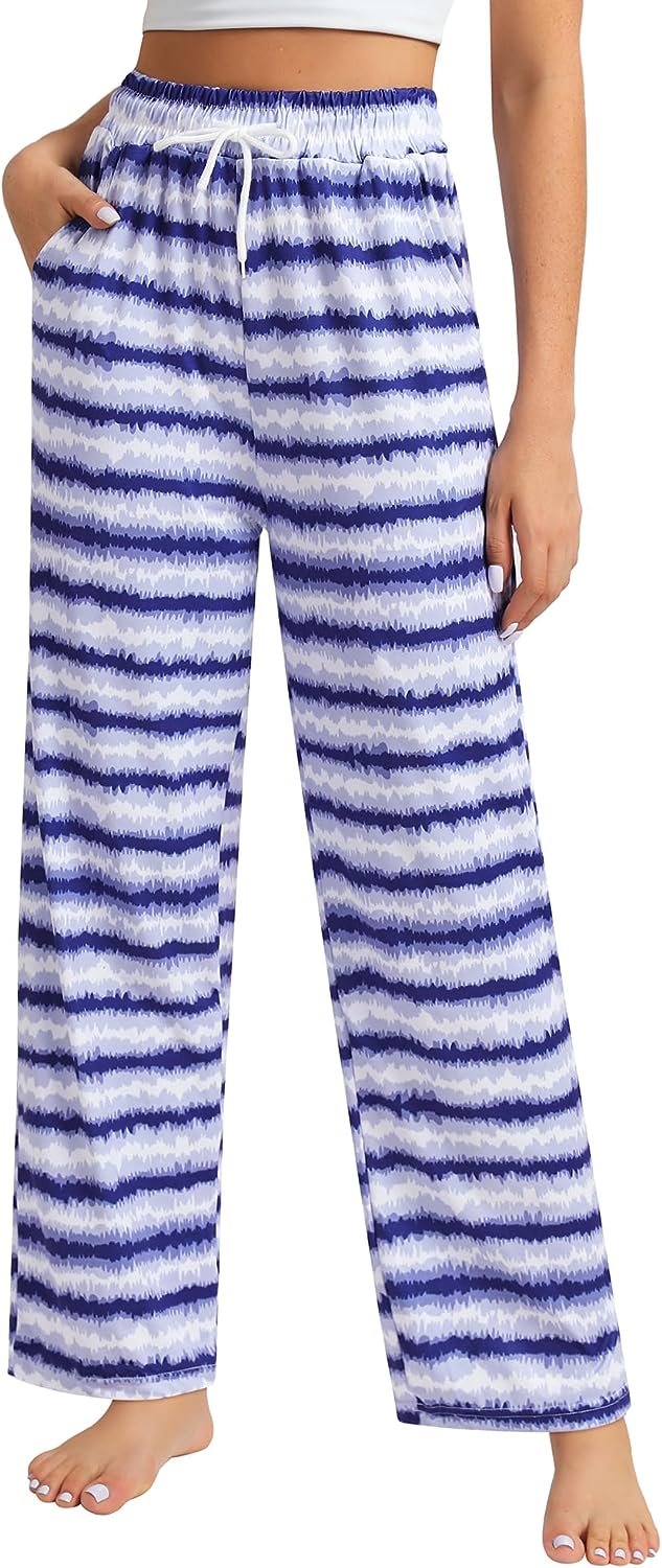 Alimens & Gentle Womens Pajama Pants Stretch Bottoms Cotton