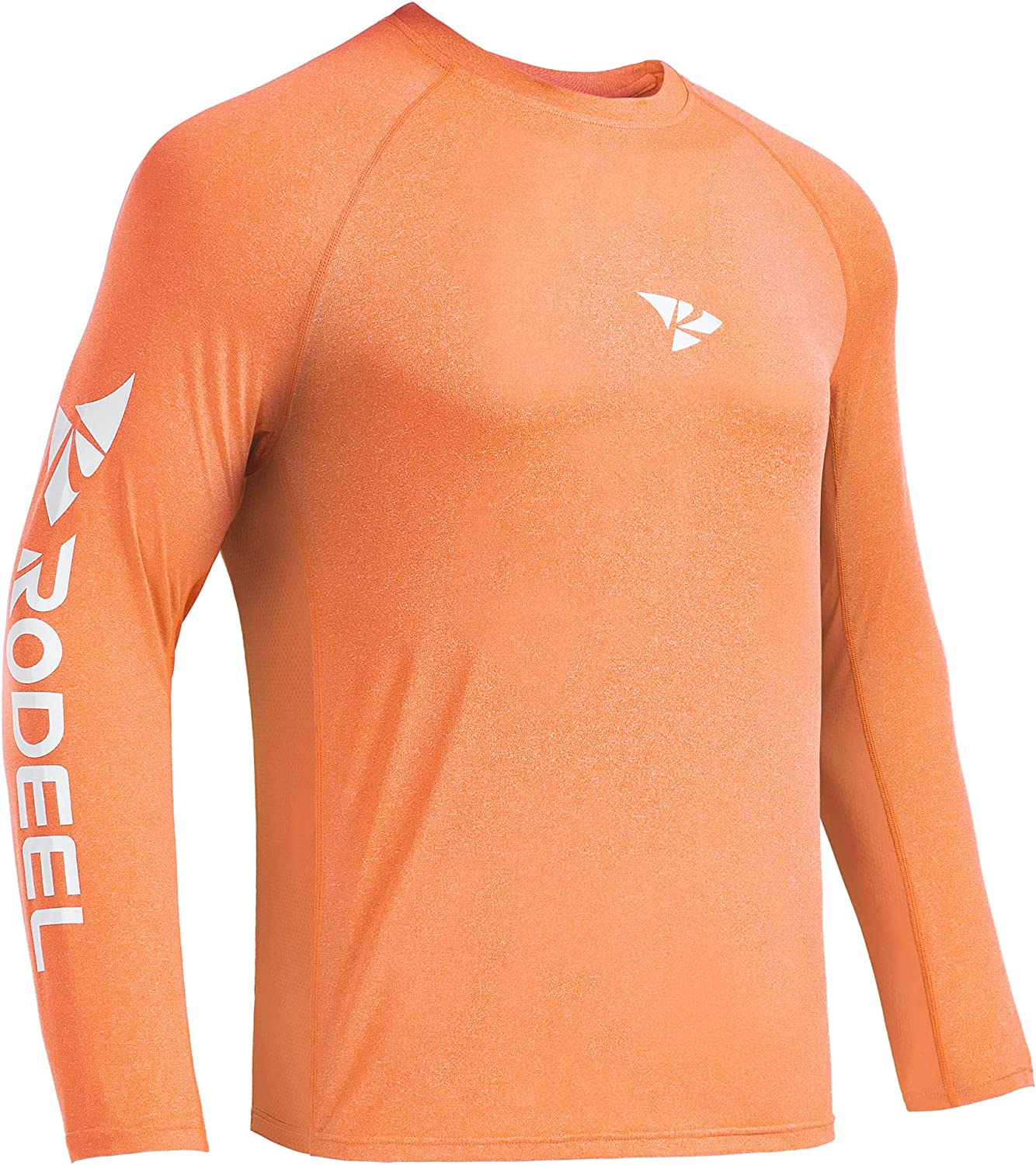 Rodeel Loose-Fit Fishing T-Shirt Vented Long Sleeve Shirt UPF50 Sleeve 6 Colors, 6 Size