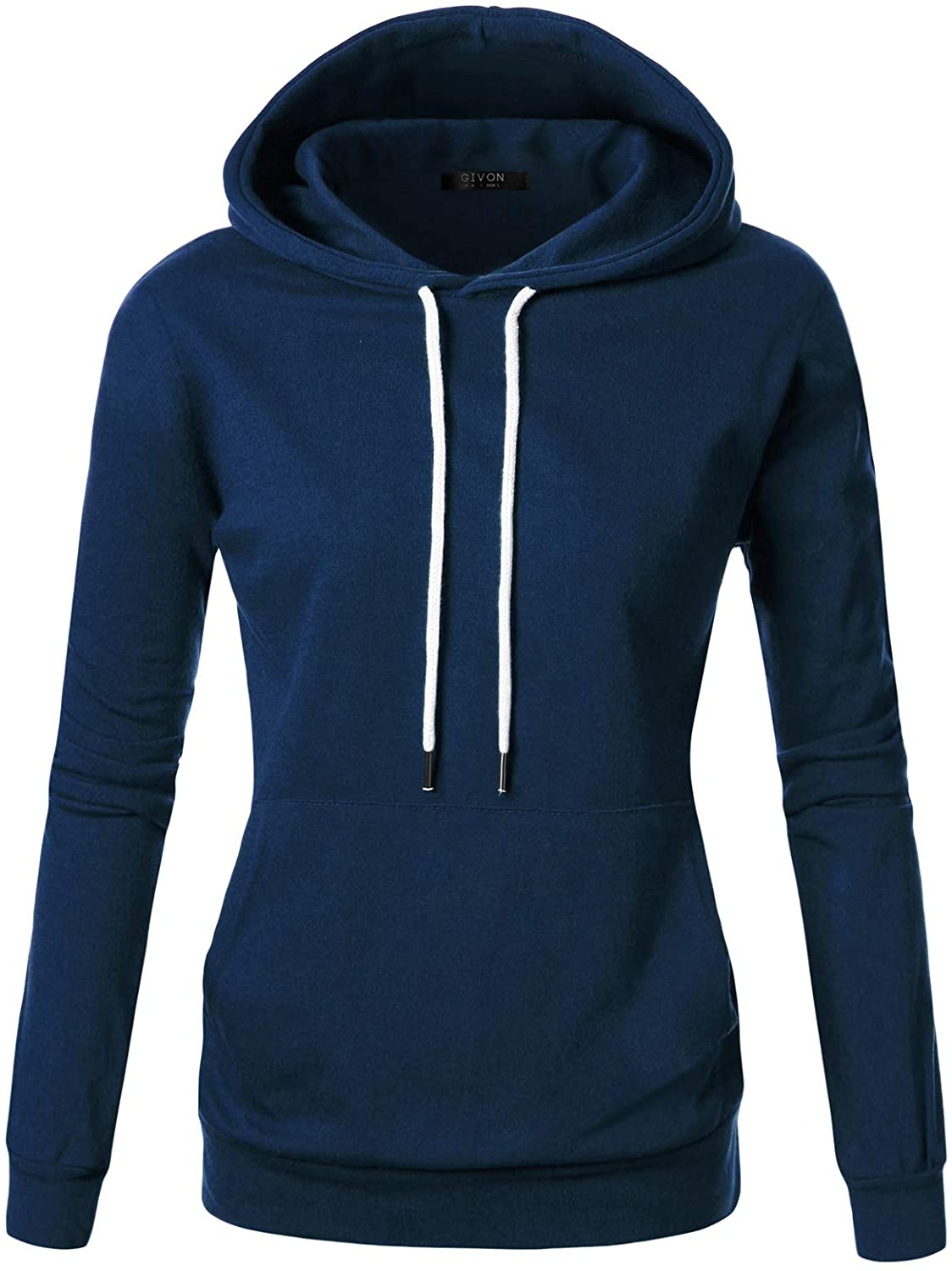 GIVON Womens Comfortable Long Sleeve Lightweight Pullover Hoodie with ...