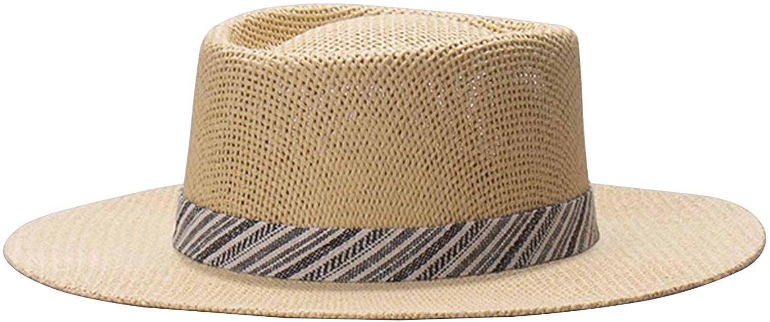 Dockers Men's Straw Fedora Hat | eBay
