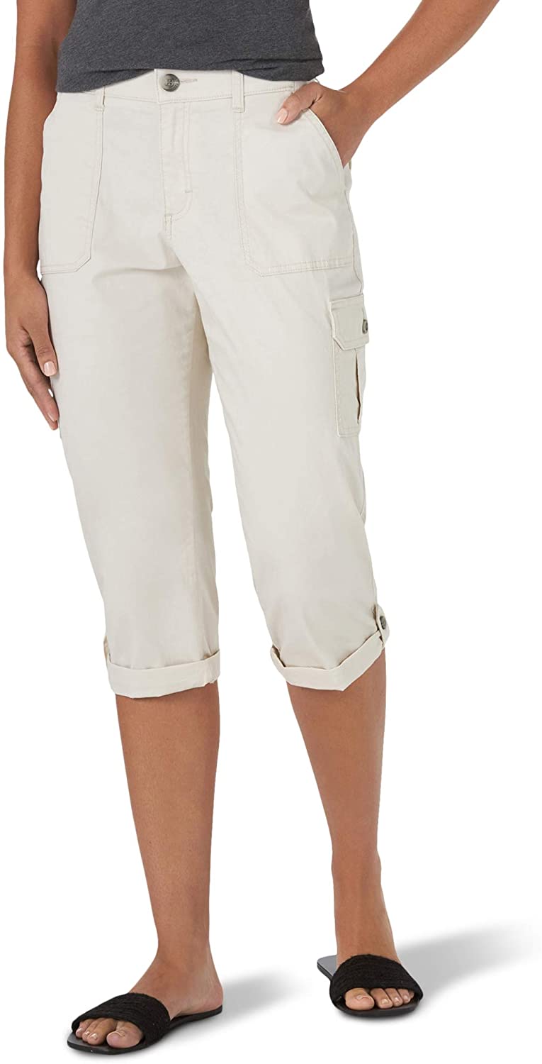 lee womens cargo capris