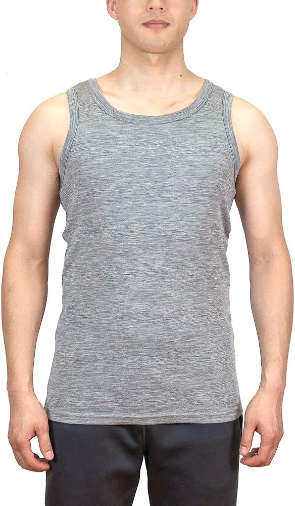 Sheep Run 100% Merino Wool Men's Lightweight Moisture Wicking Breathable  Tank Top (Bordeaux, S) : : Clothing, Shoes & Accessories
