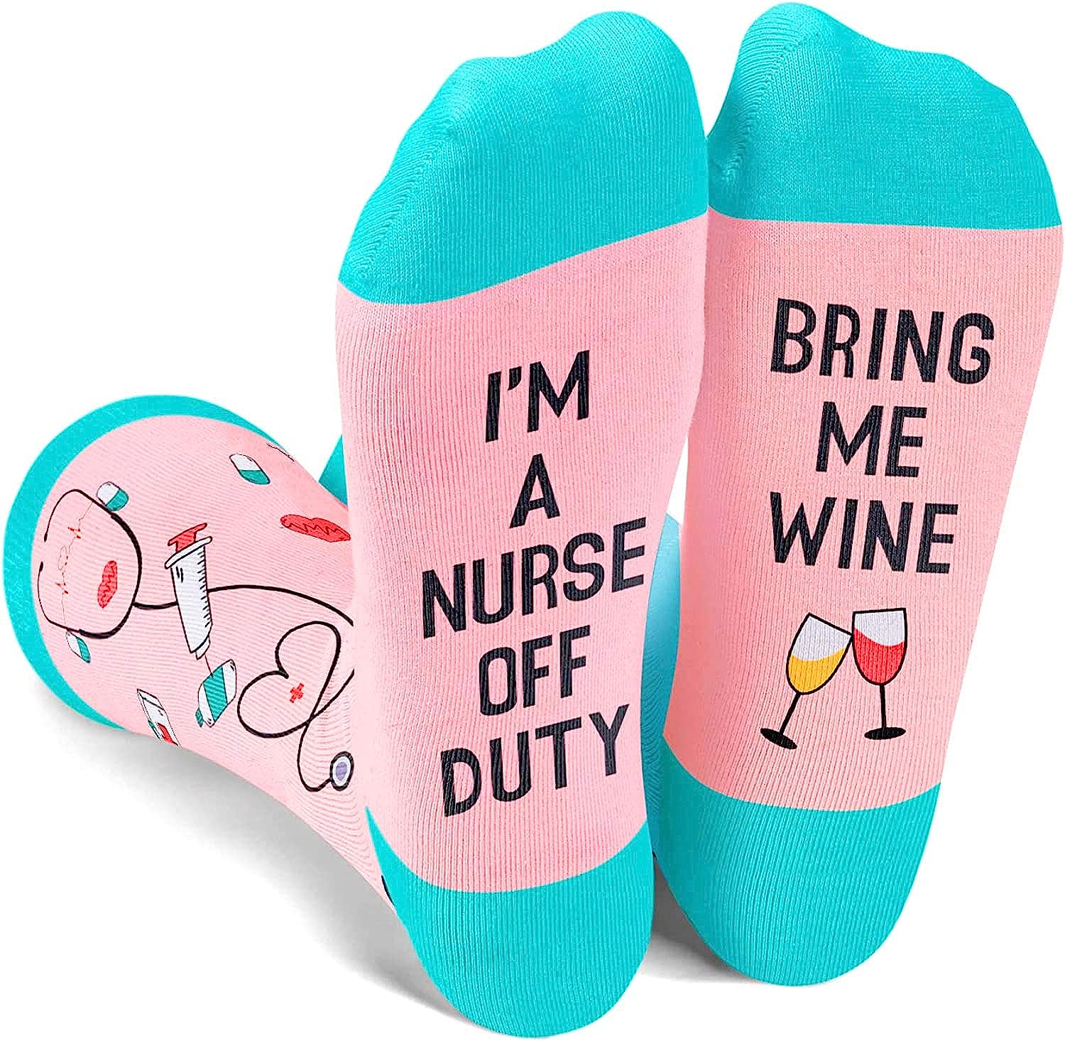 HAPPYPOP Breast Cancer Socks For Women Cancer Awarness Socks, Inspirational  Gift