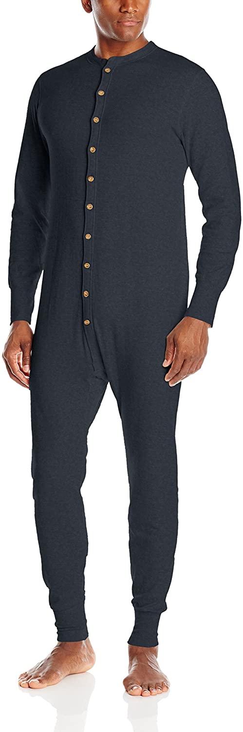 Duofold Men Kmmu Mid Weight Double-Layer Thermal Union Suit
