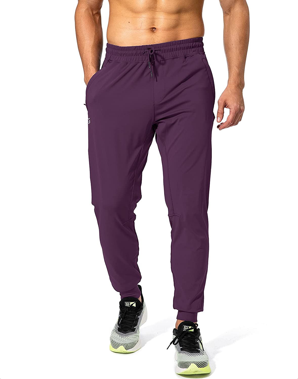 G Gradual Men's Sweatpants with Zipper Pockets Athletic Pants