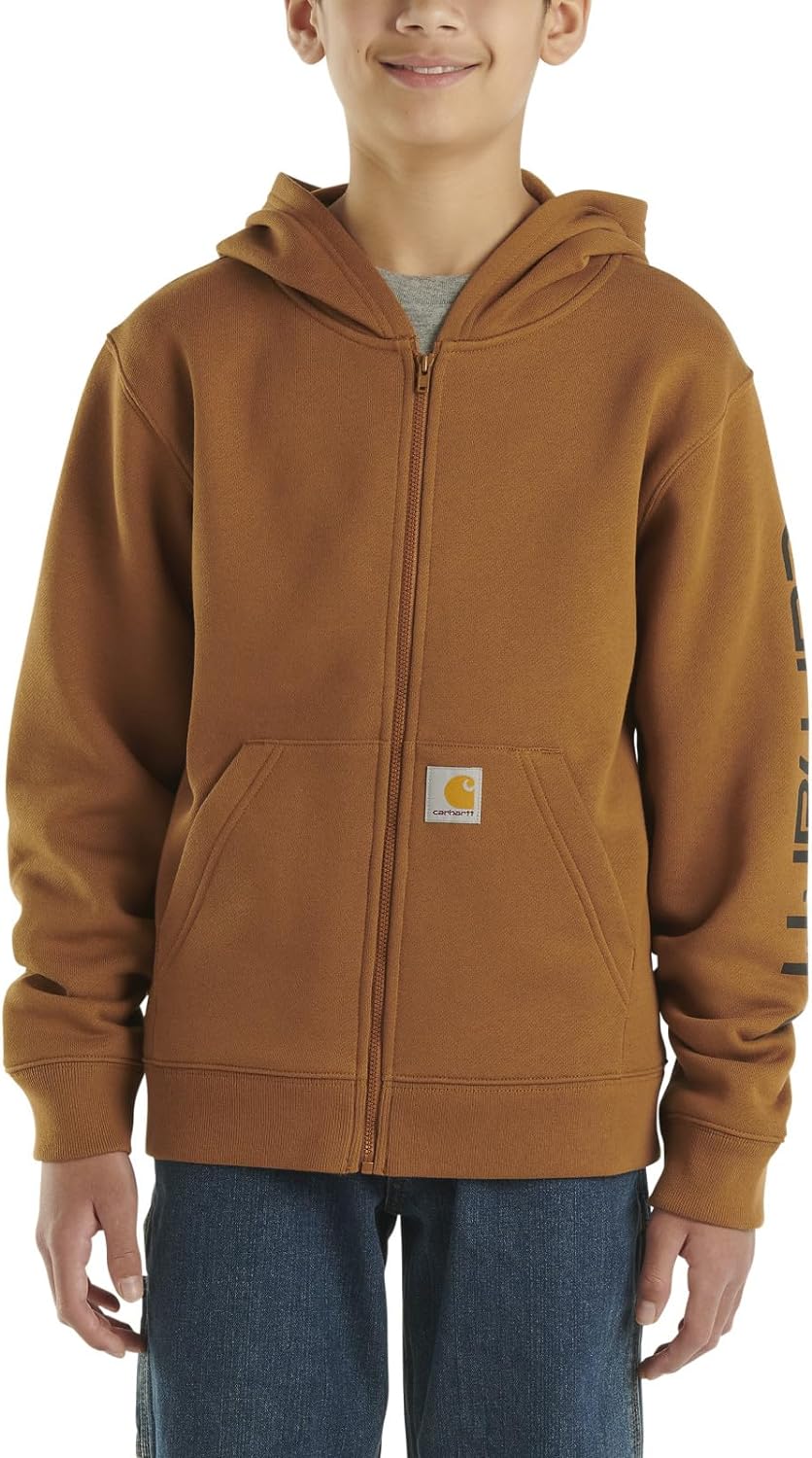 Carhartt® Infants'/Toddlers' Long-Sleeve Full-Zip Hooded Sweatshirt