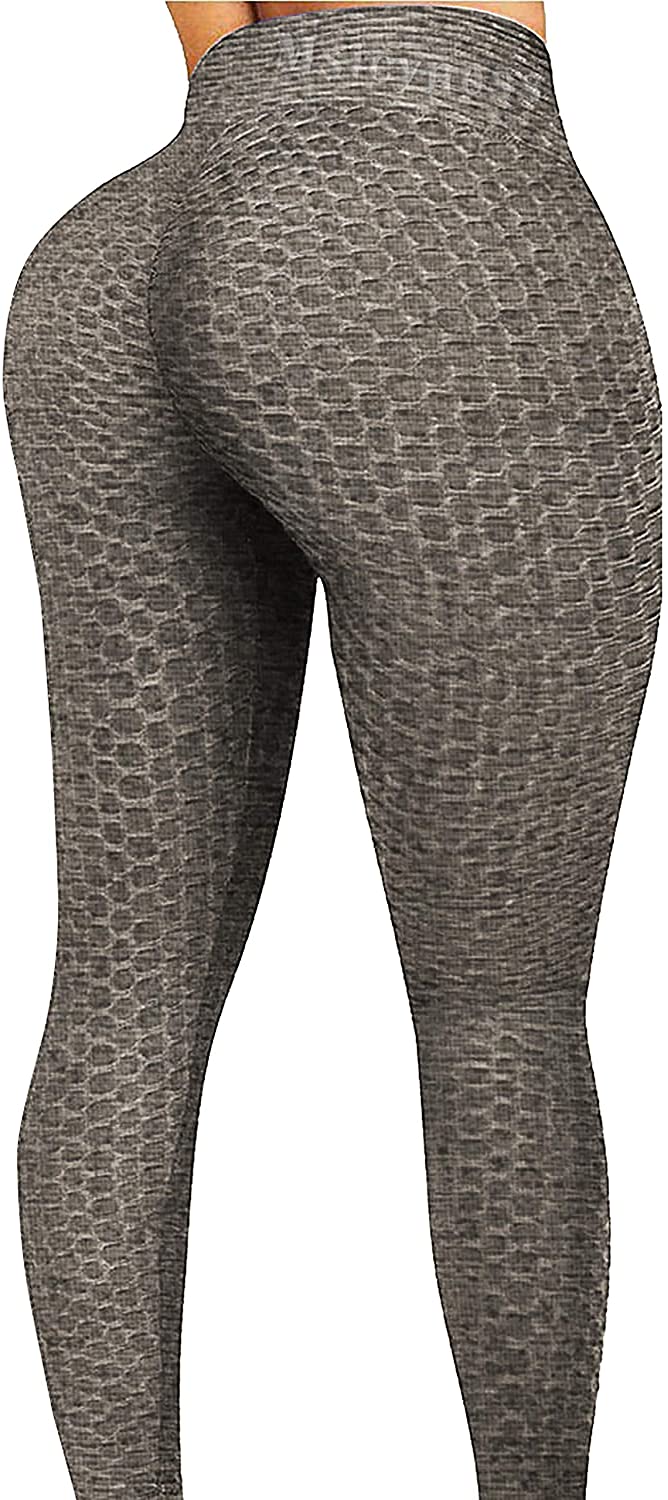 Msicyness Tiktok Trending Leggings Women's High Waist Yoga Pants Ruched Butt  Lift Leggings Textured Scrunch Booty Tights, Leggings -  Canada