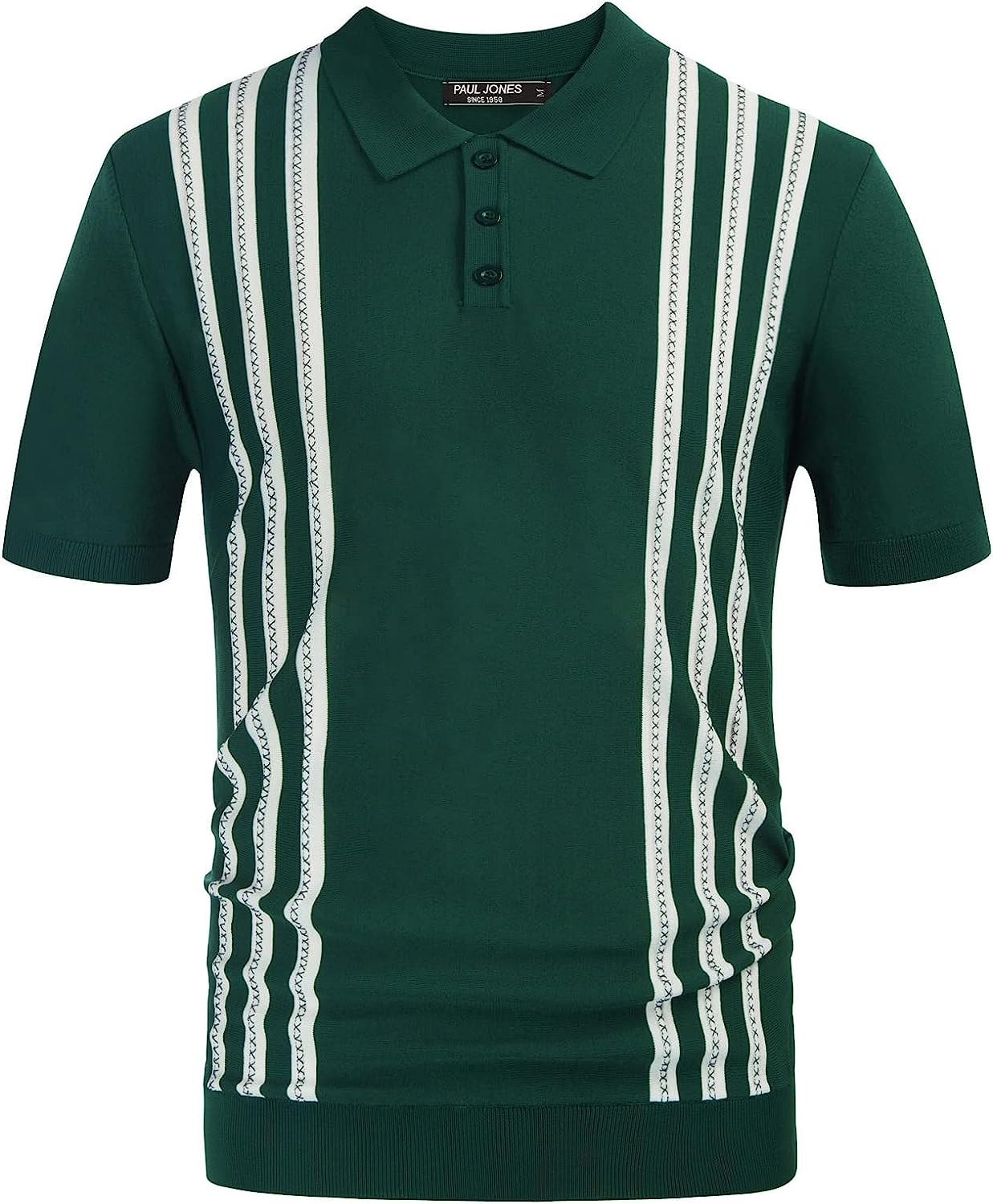 PJ Paul Jones Men's Casual Short Sleeve Polo Shirts