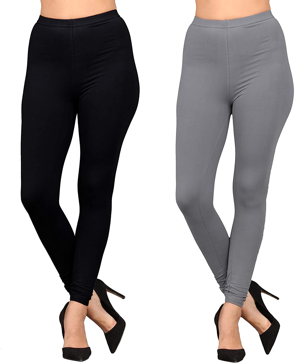 Lildy Women’s Solid and Printed Super Soft Leggings, Stretchable No  See-Through : : Clothing, Shoes & Accessories