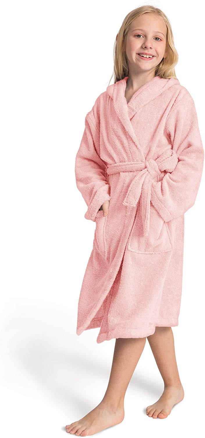 thumbnail 11  - SIORO Cover-Ups for Kids Girls Hooded Terry Cotton Cover-Up Boys Bath Cover-Up L