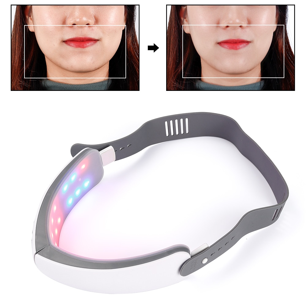 IGRG LED Photon V-Shape Slimming Face Massager Vibration Electric Facial Massage Skin Lifting Tightening Anti-Wrinkles Beauty-4