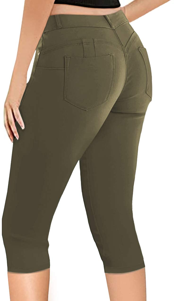 Hybrid and Company Bum Lifter Capri Pants for Women Size 20 Color