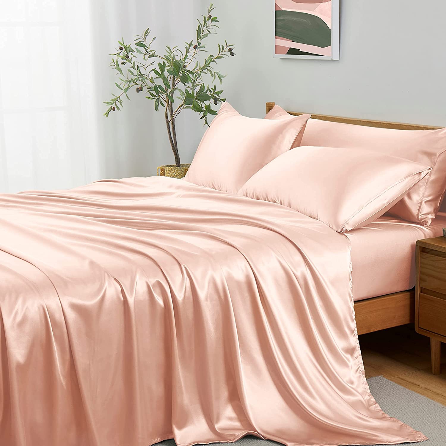 Blush pink 2024 body pillow