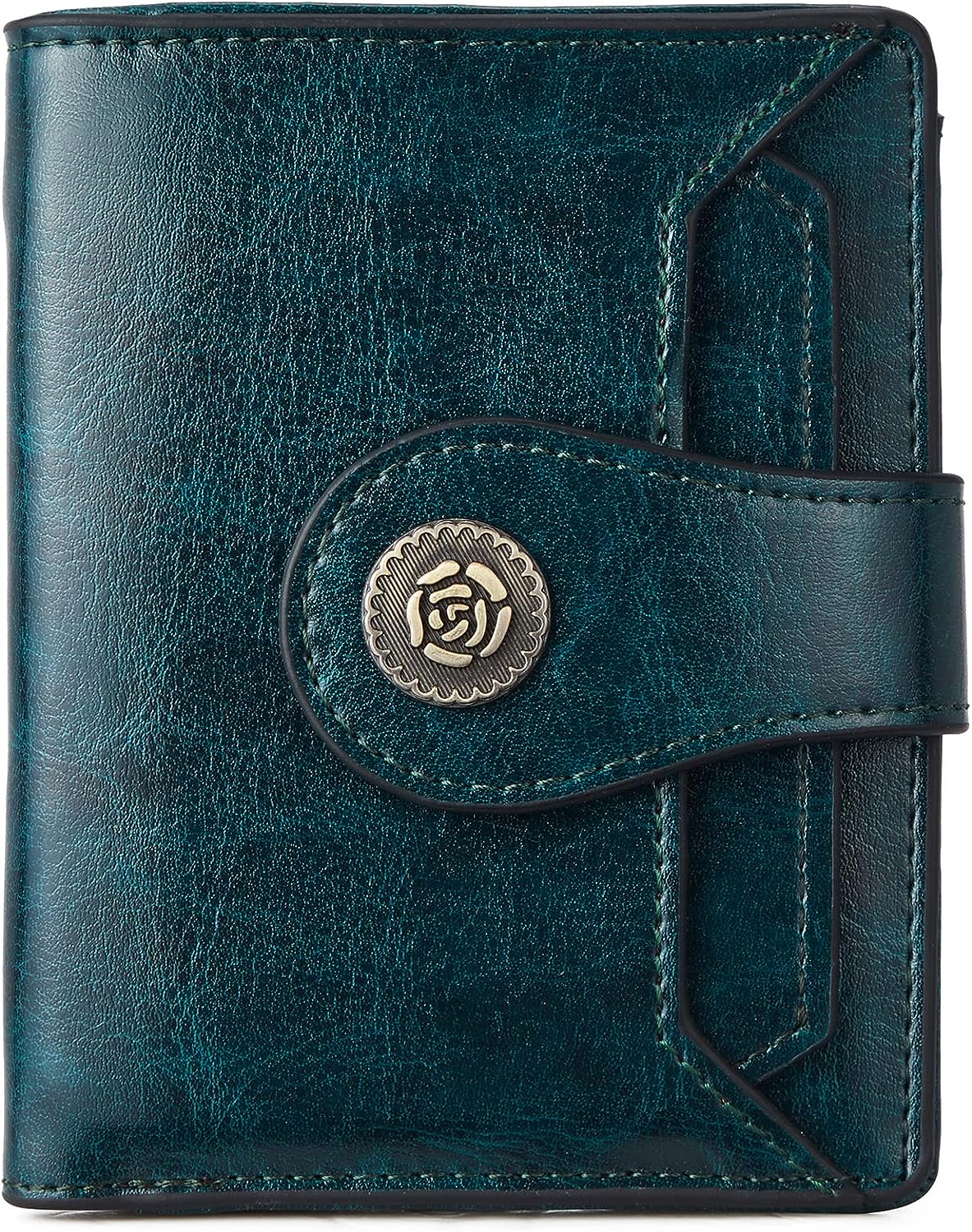 BOSTANTEN Leather Wallets for Women RFID Blocking Zipper Pocket Small  Bifold Wallet Card Case