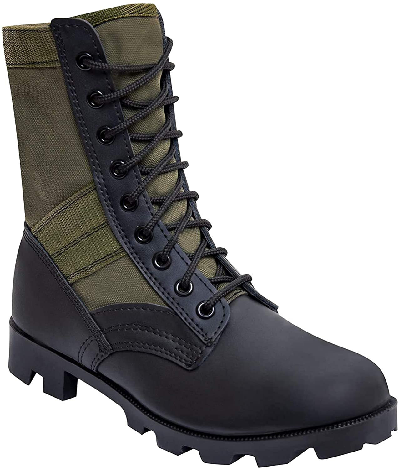 olive drab jungle boots