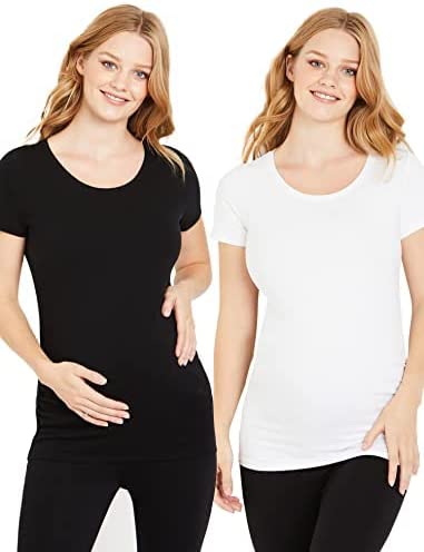 Motherhood Maternity Womens Bump Start 2 Pack Under Belly Full Length  Leggings : : Clothing, Shoes & Accessories
