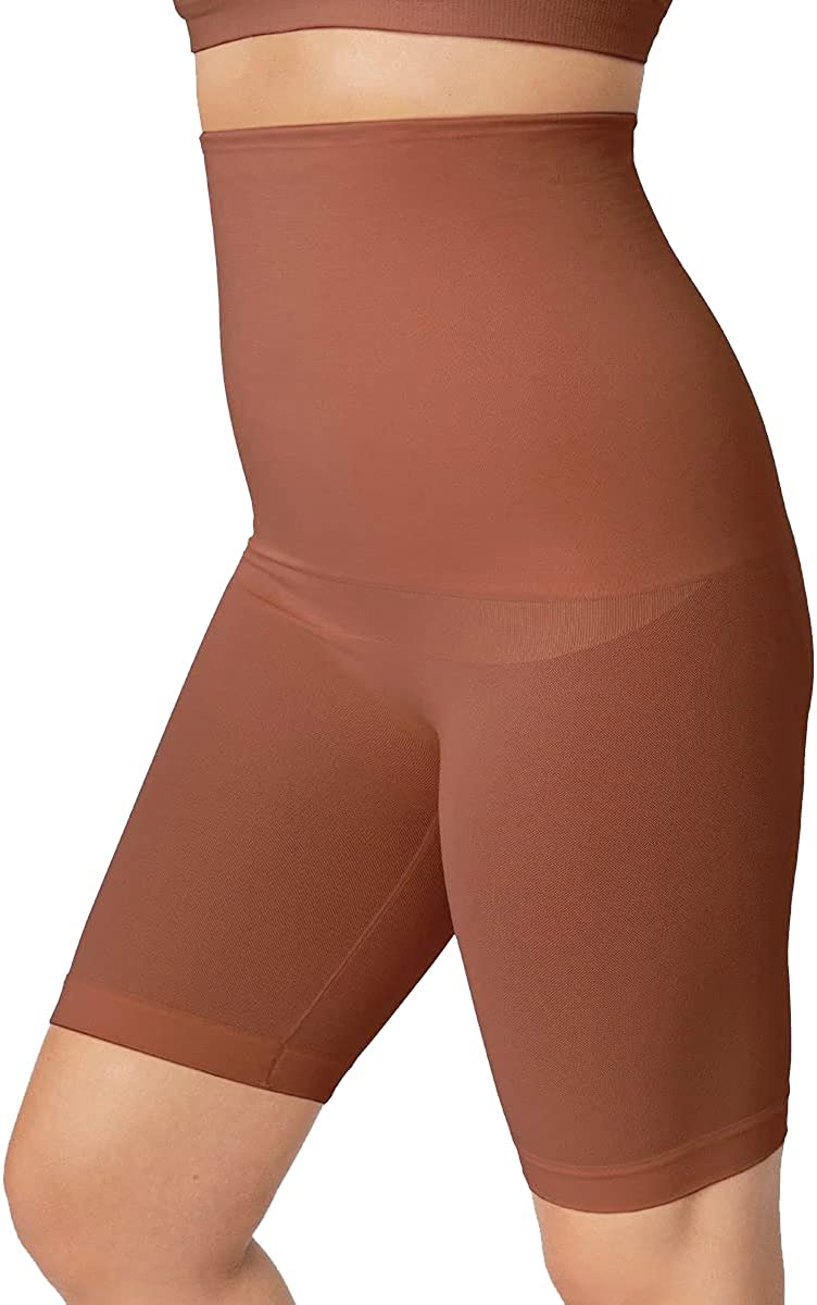 Shapermint High Waisted Body Shaper Shorts - Shapewear for Women Tummy  Control 