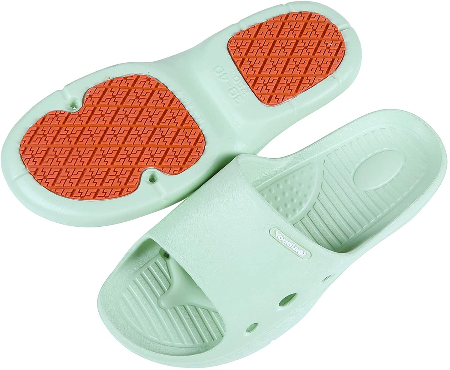shevalues Women's Quick Dry Shower Sandals Soft Ultra Lightweight Shower Shoes