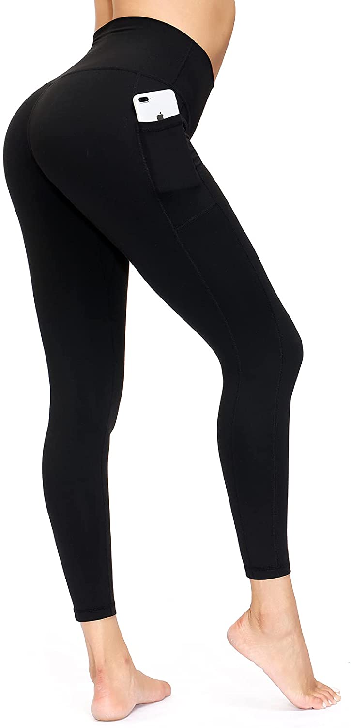 Leggings with Pockets Women High Waisted Yoga Pants for Women Youthor Workout Leggings for Women 