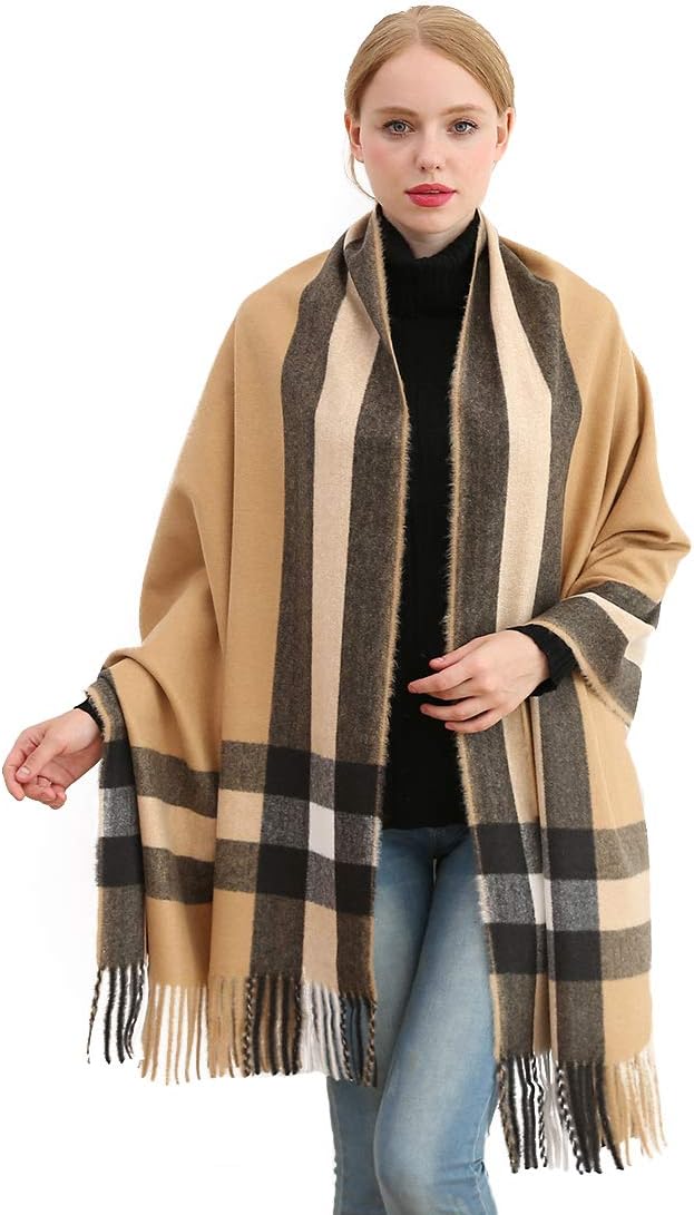 Burberry helene check pocket hot sale scarf