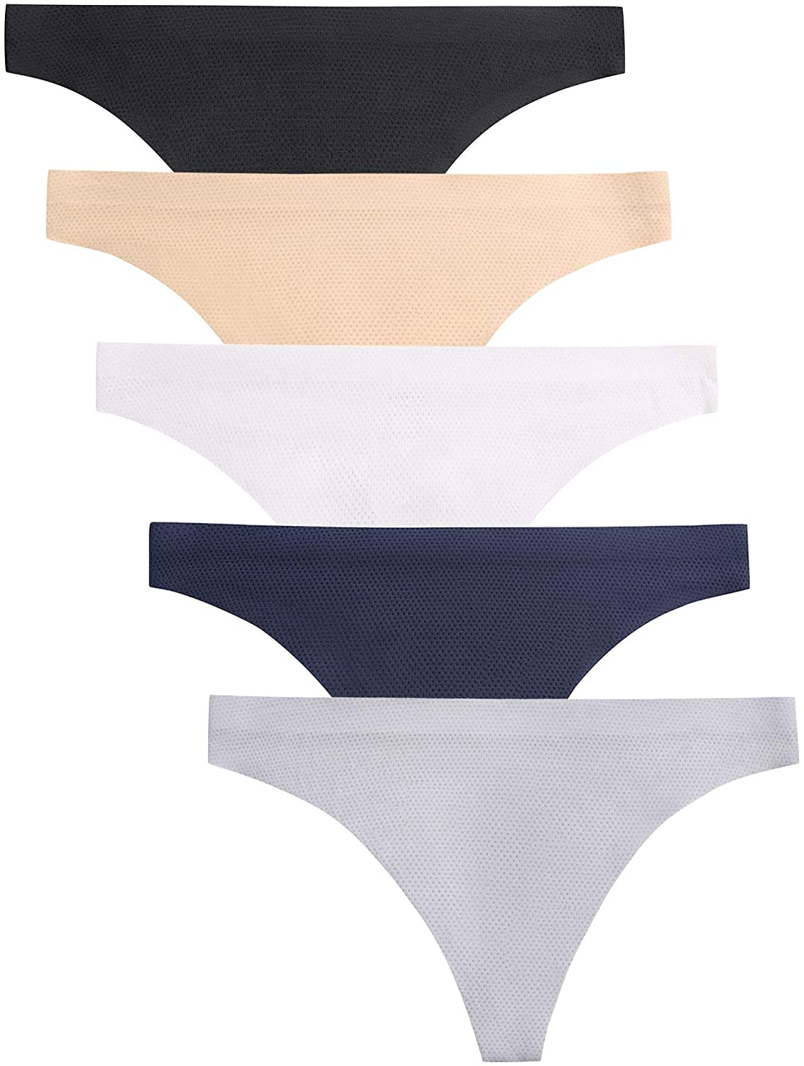 Buy AusFeLin Seamless Thongs for Women No Show Underwear Sexy