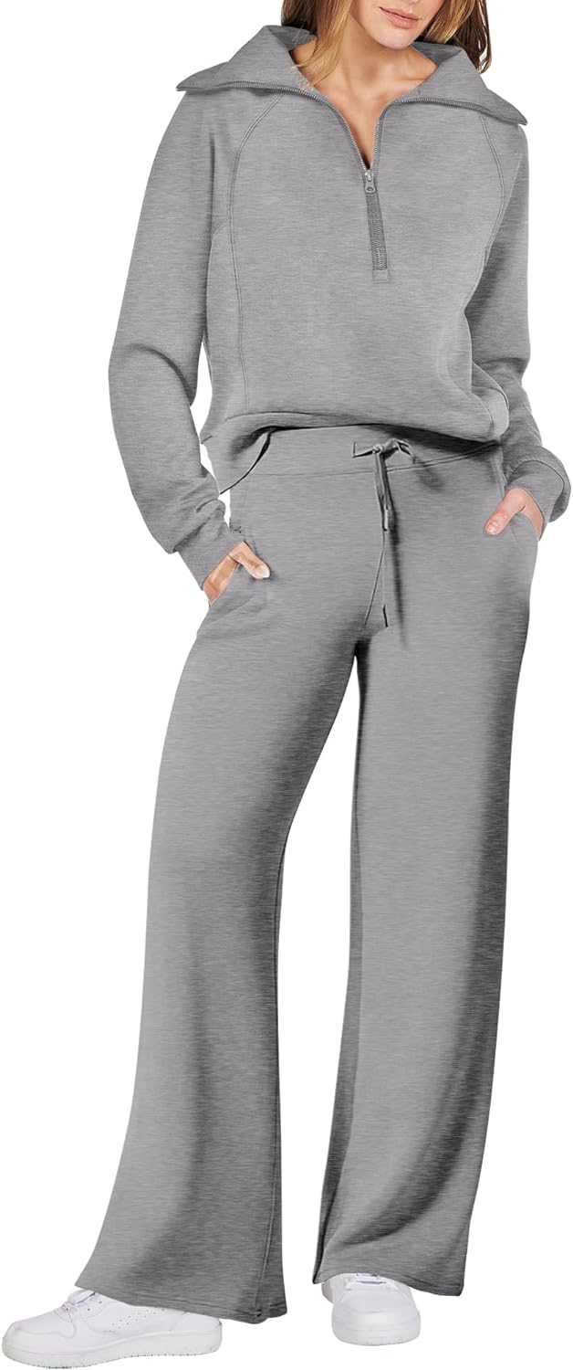 ANRABESS Women 2 Piece Outfits Hoodie Sweatshirt Tracksuit & Oversized  Jogger Sweatpants Y2K Sweatsuit Set : : Clothing, Shoes &  Accessories