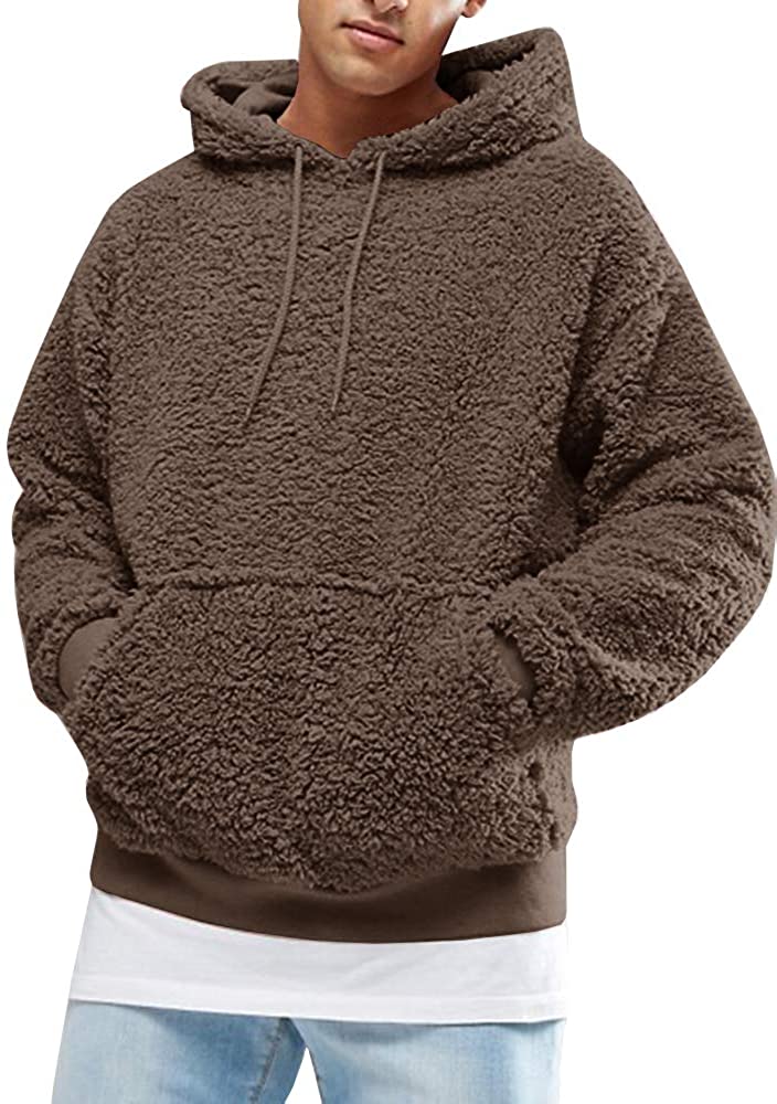 sherpa pullover for men