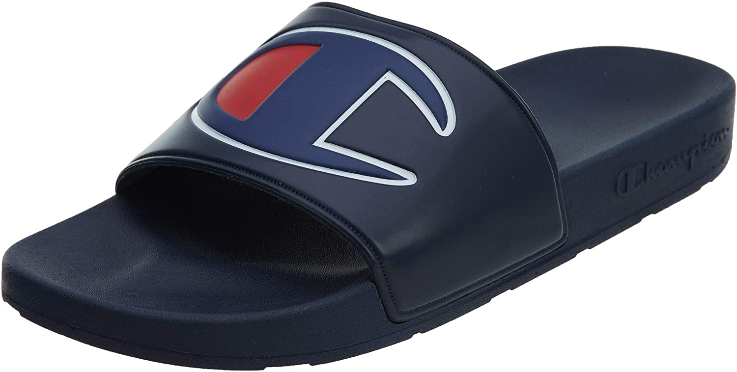 Champion Boy s Kid s Youth Ipo Big C Logo Slide Sandal eBay