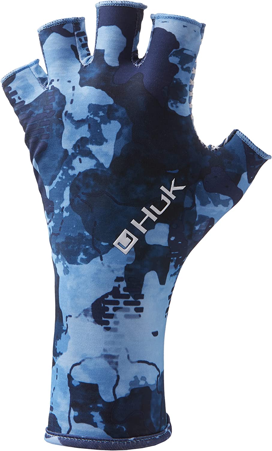 HUK Mens Sun Glove | Quick-Drying Fingerless Fishing Gloves