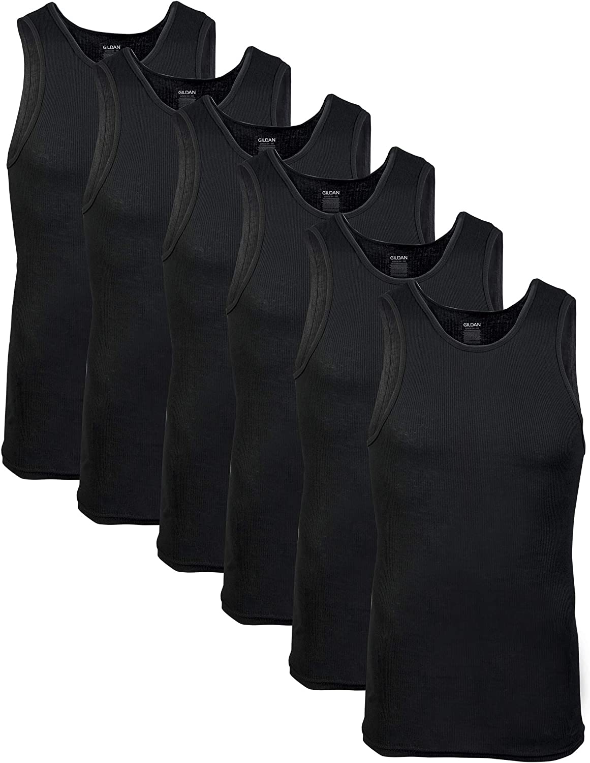 Gildan Mens A Shirt Tanks Multipack Style G1104 Ebay 