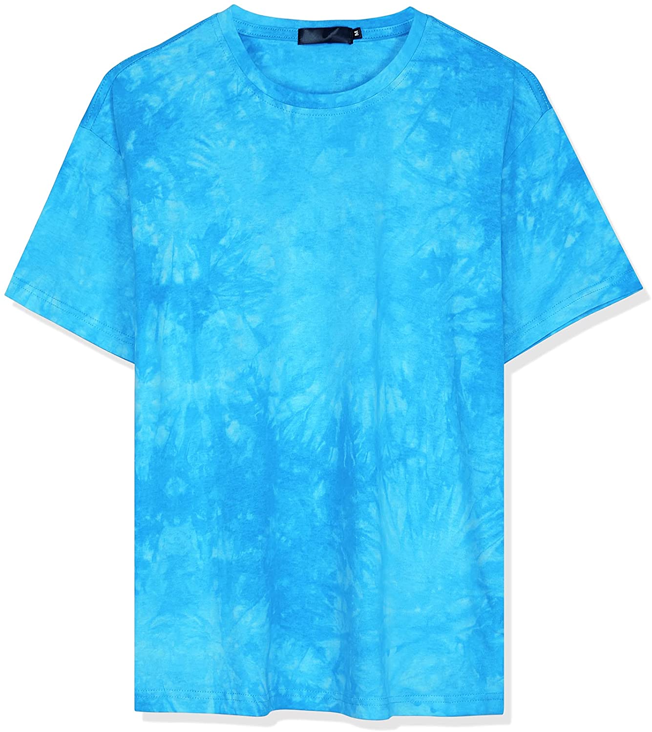 Lars Amadeus Men's Novelty Tie Dye T-Shirt Short Sleeves Hip Hop 