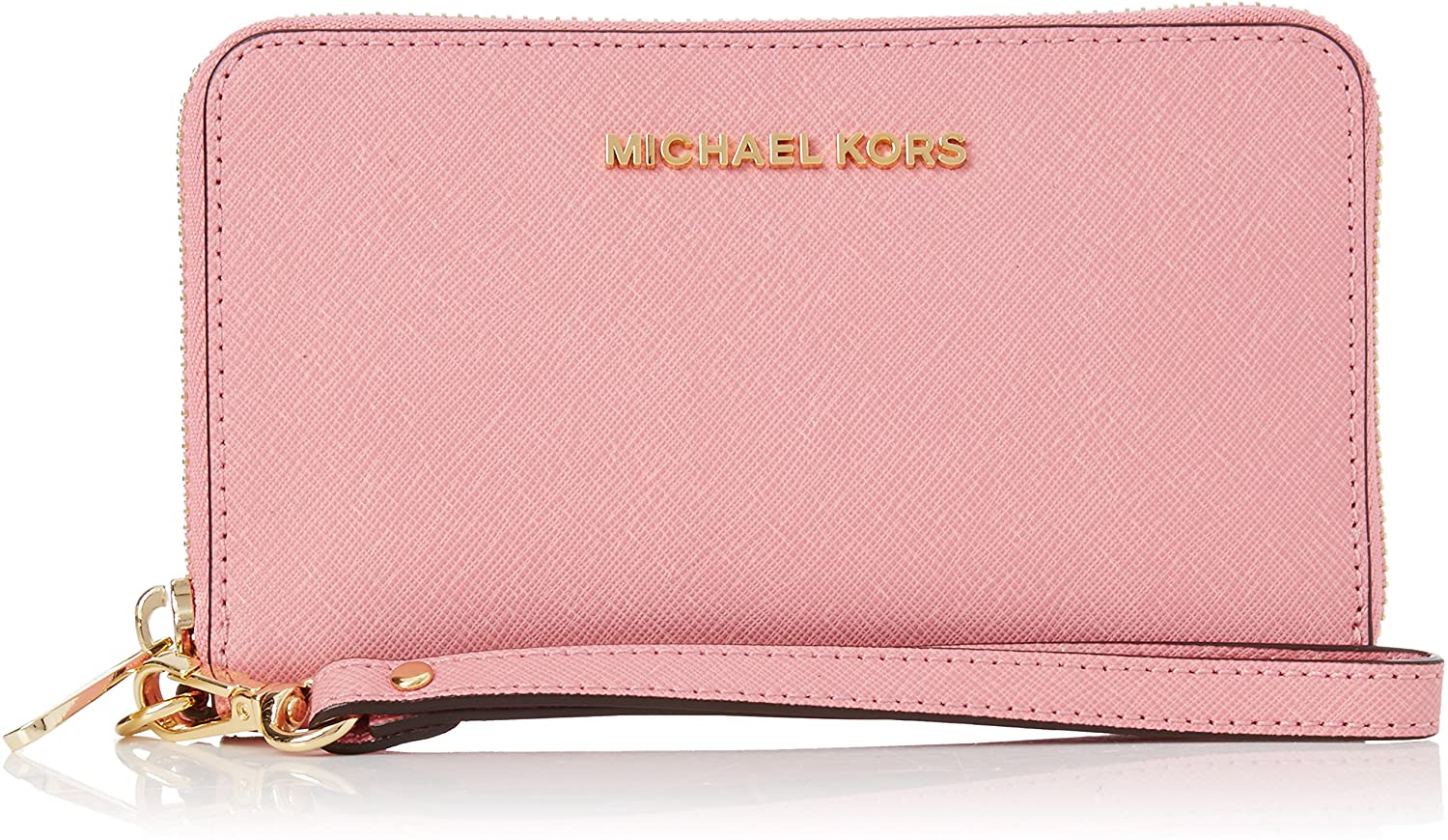 Michael Kors - Authenticated Jet Set Wallet - Pink Plain for Women, Never Worn