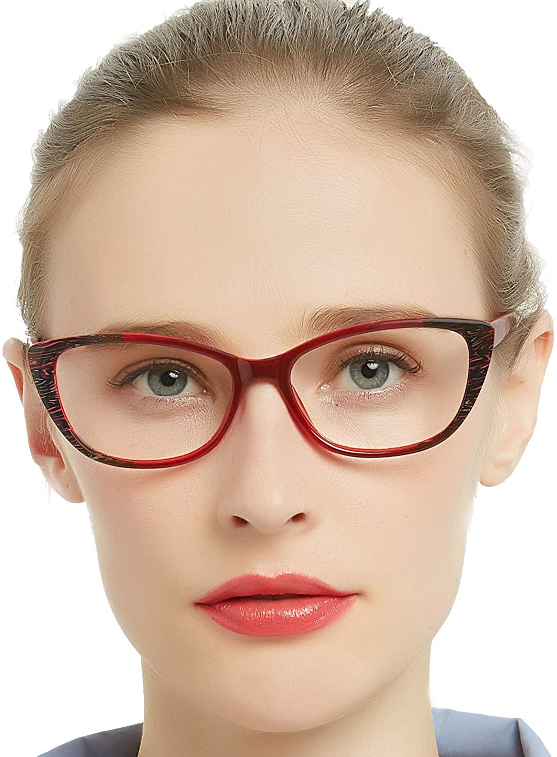 OCCI CHIARI Reading Glasses for Women Cat Eye Fashion ...