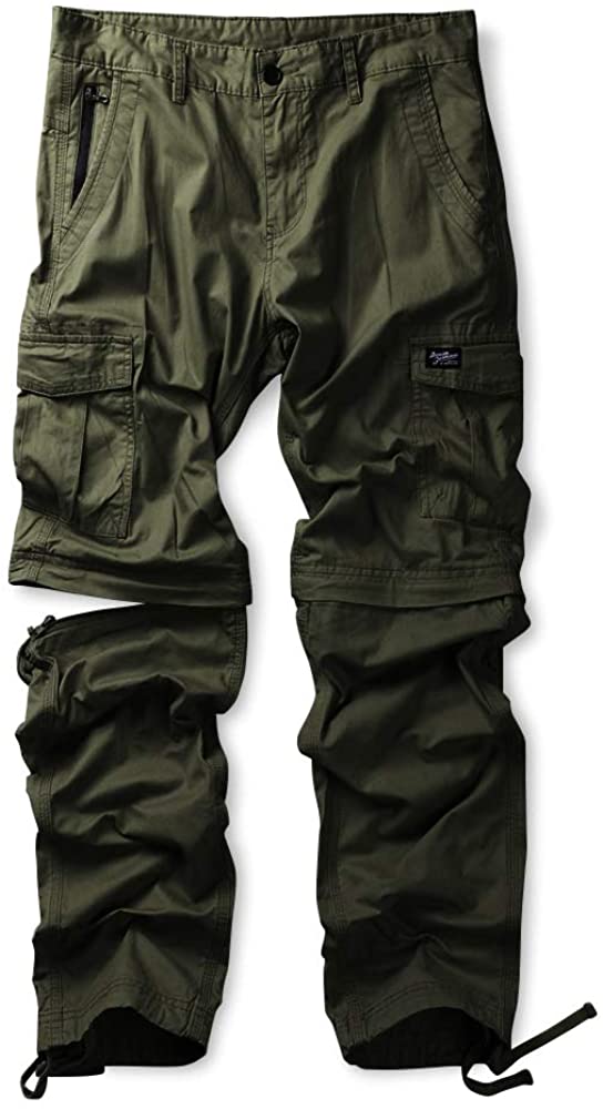 Pika Mens Ortler Convertible Trousers (Khaki) | Sportpursuit.com