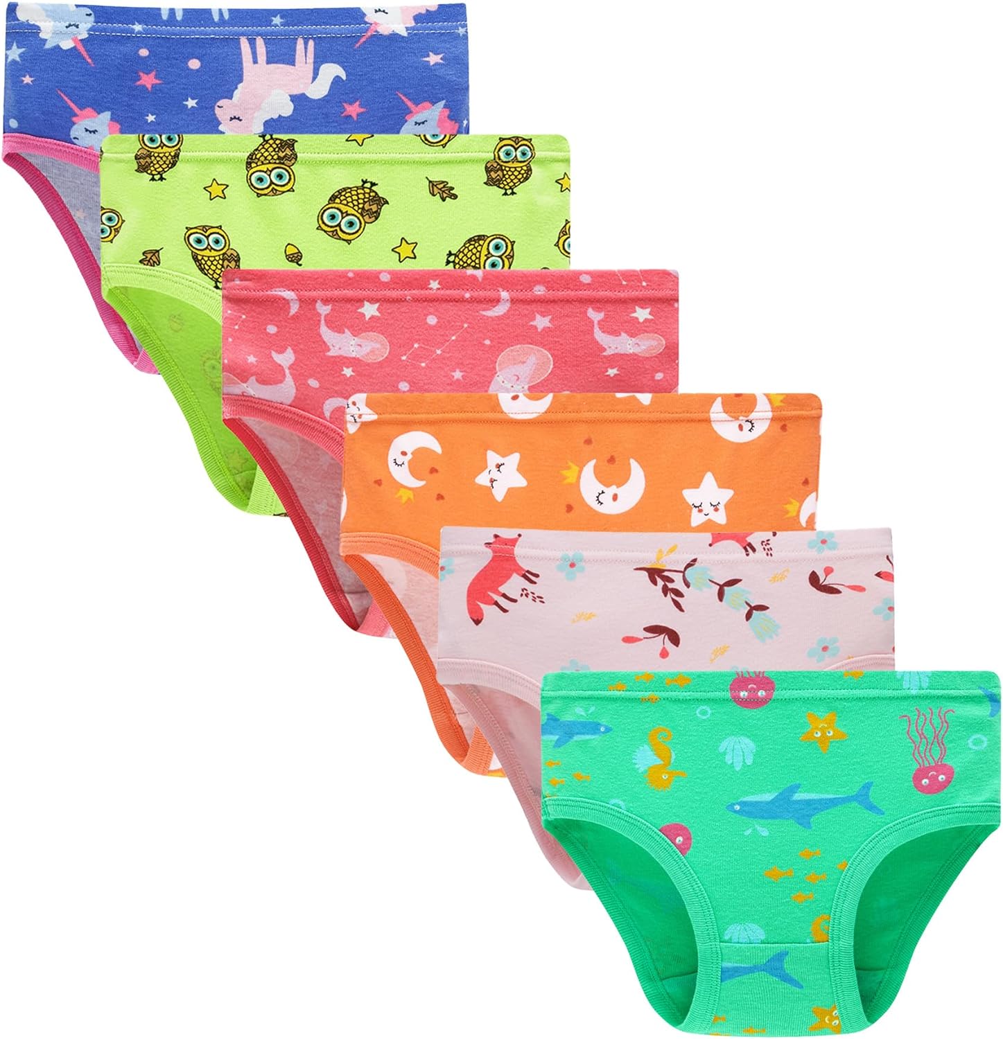  Boboking Teen Girls Panties Soft Briefs Big Kids Underwear  6years Mixed color: Clothing, Shoes & Jewelry