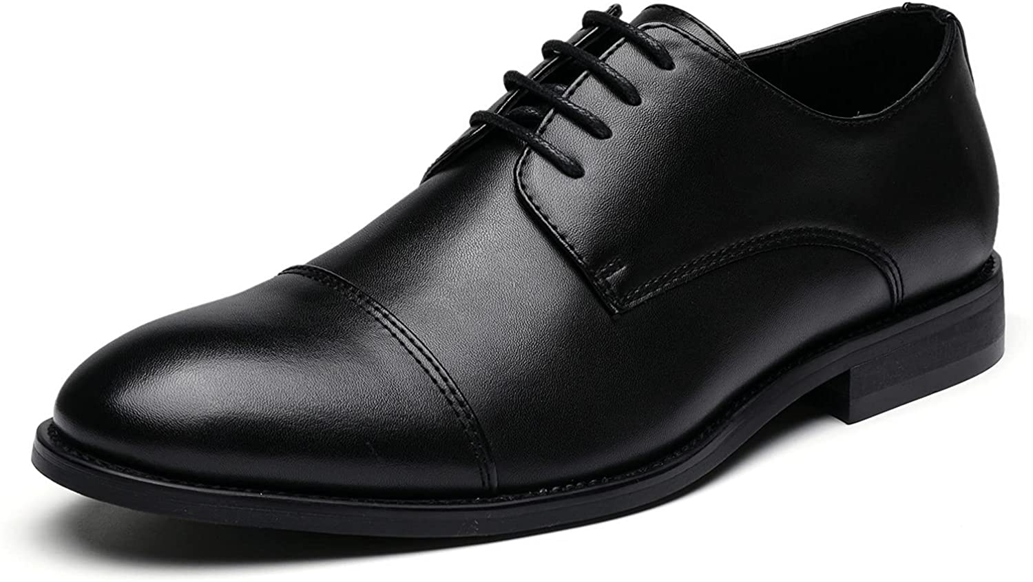 AMAPO Oxford Shoes for Men Lace Up Mens Dress Shoes Wingtip Men's Brogue Shoes Moda Italy Men's Shoes Classic Business Men Shoes