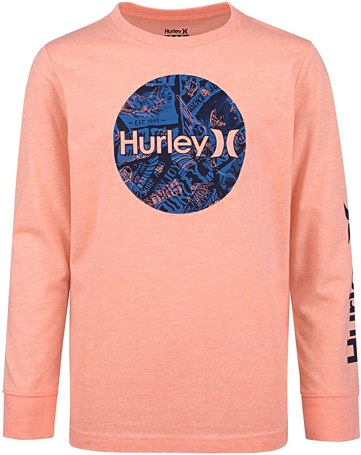 Hurley Boys Long Sleeve Graphic T-Shirt 