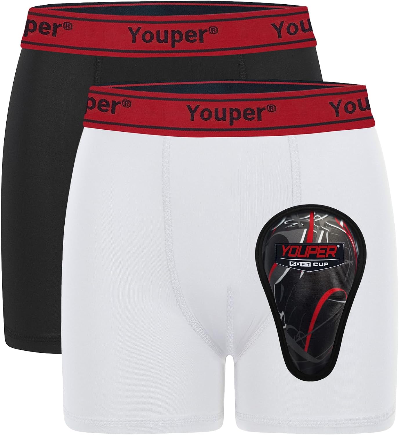  Youper Boys Youth Soft Foam Protective Athletic Cup