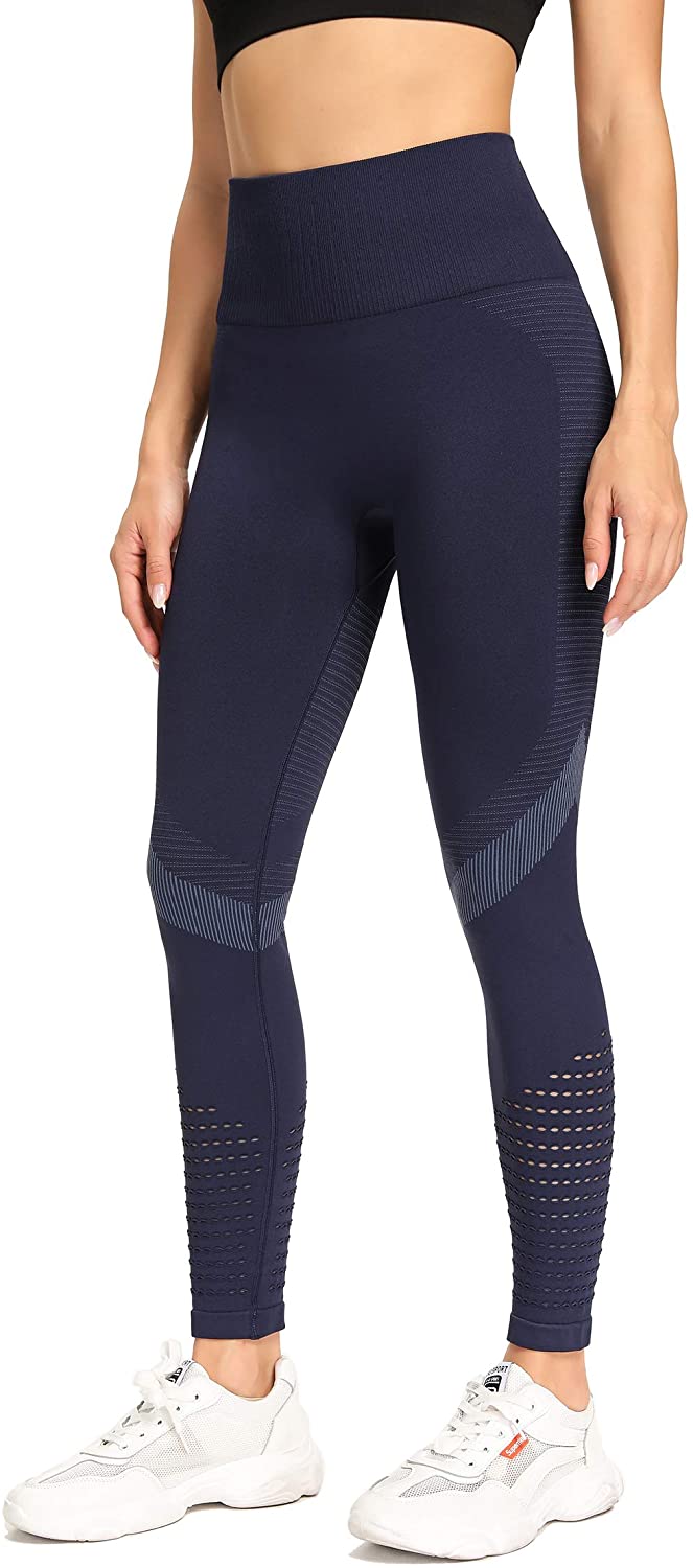 Redqenting High Waisted Leggings for Women Workout Seamless